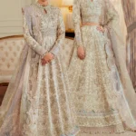 EMBROIDERED NET CH13-06 UNSTITCHED